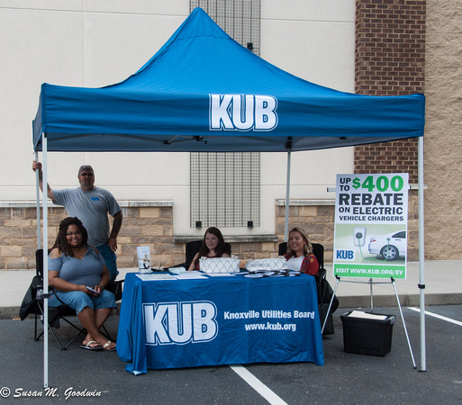 2019 National Drive Electric Week - Knoxville, TN, Ride & Drive, KUB Booth