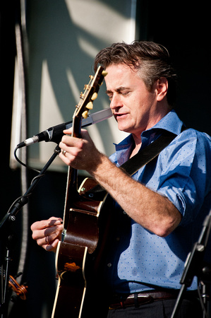 Whit Smith of the Hot Club of Cowtown at Bristol Rhythm and Roots Reunion, 2012