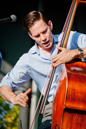 Jake Erwin of the Hot Club of Cowtown at Bristol Rhythm and Roots Reunion, 2012