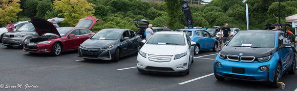2019 National Drive Electric Week - Knoxville, TN, Ride & Drive - Kia Soul, Tesla Model S, Toyota Prius Prime, Chevy Bolt, BMW i3REx