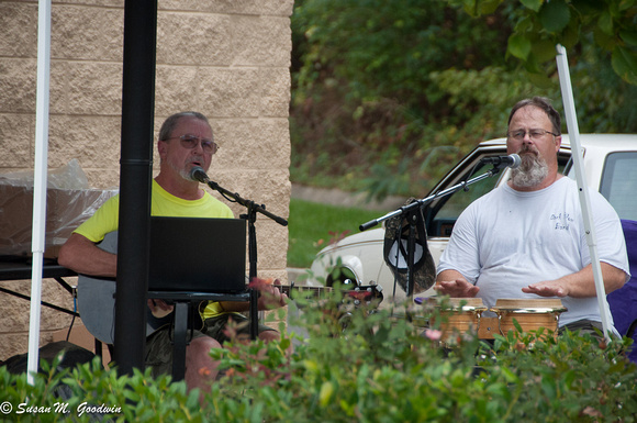 2019 National Drive Electric Week - Knoxville, TN, Ride & Drive, Musicians Randall Wikerson and John Gillespie